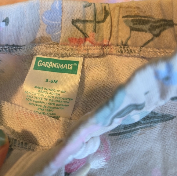 3-6 Month Baby Girls Pink Bottoms Carter's Casual Shorts - Picture 2 of 5